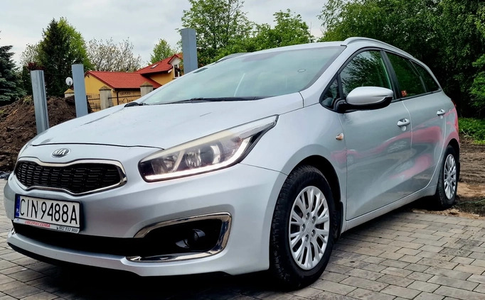 Kia Ceed cena 34900 przebieg: 123018, rok produkcji 2018 z Inowrocław małe 56